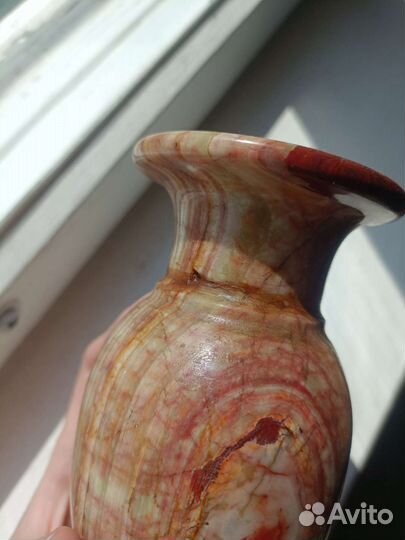 Ваза из оникса 19.5 см