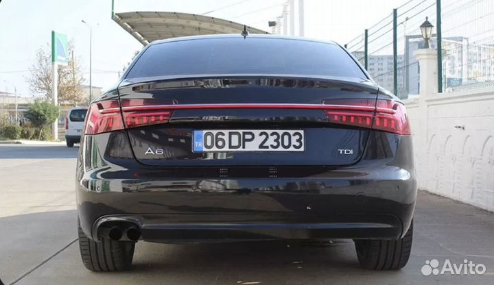 Диодные фонари для Audi A6 C7 в стиле C8