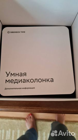 Умная колонка/тв -приставка SberBox
