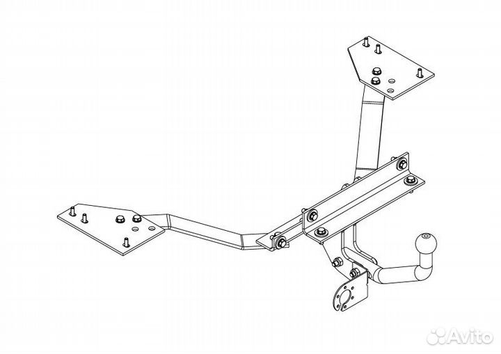 Фаркоп на Volvo S40 / V50 (2004)