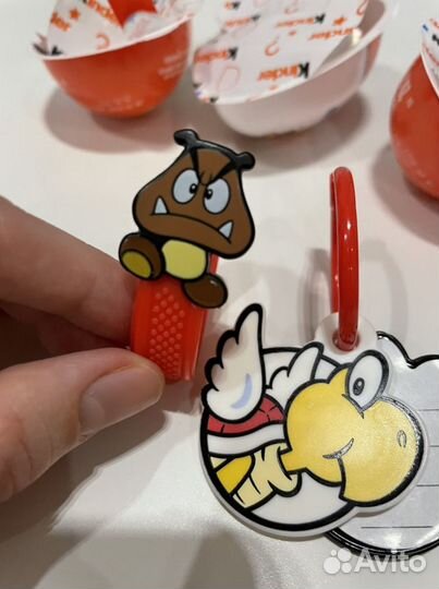 Kinder joy super mario игрушки