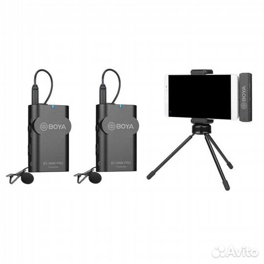 BY-WM4 Pro-К4 Boya 1661 двухканальный беспроводной