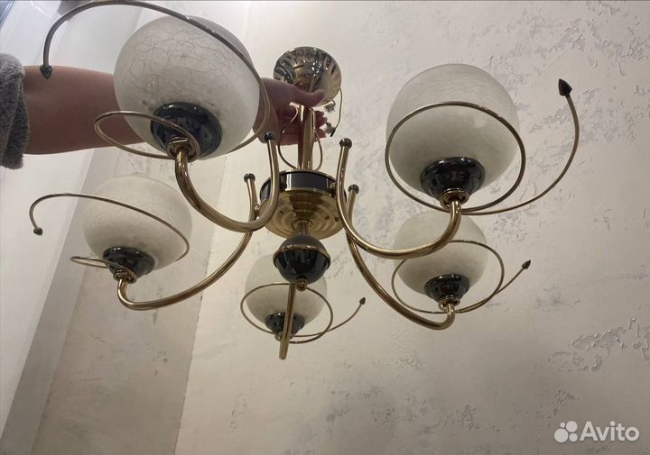 Люстра бу