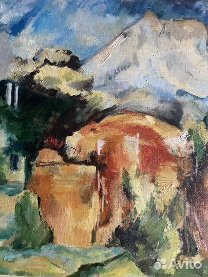 Картина «Коллаж. Посвящение Сезанну»