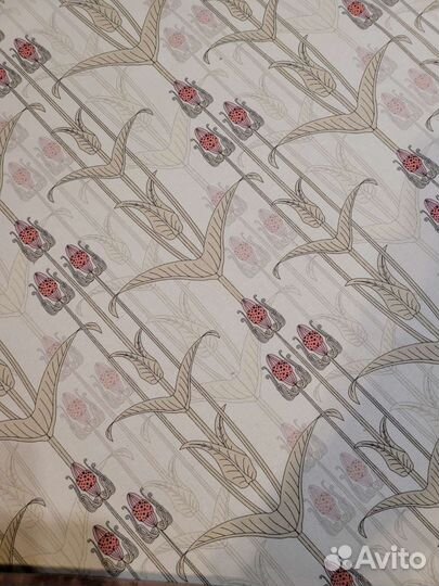 Ткань саржа хлопковая Осока модерн