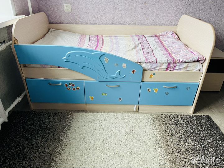 Тумба прикроватная, детская кровать