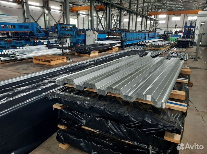 Профлист окрашенный С21 0,5х1000(1051)х6000