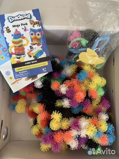 Конструктор-липучка Bunchems Mega Pack