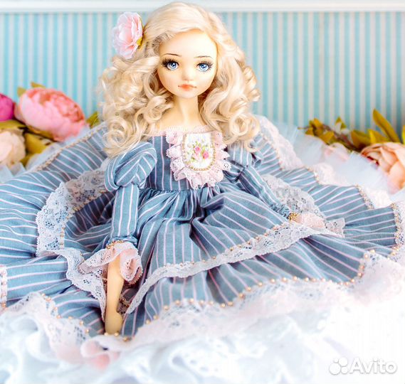Будуарная интерьерная кукла Эбигейл