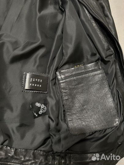 Кожаная куртка мужская