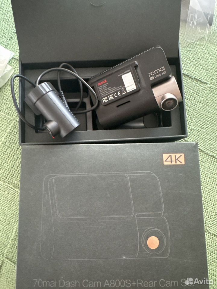 70mai a800s+rear cam set купить в Орехово-Зуево по низкой цене | Авито ...