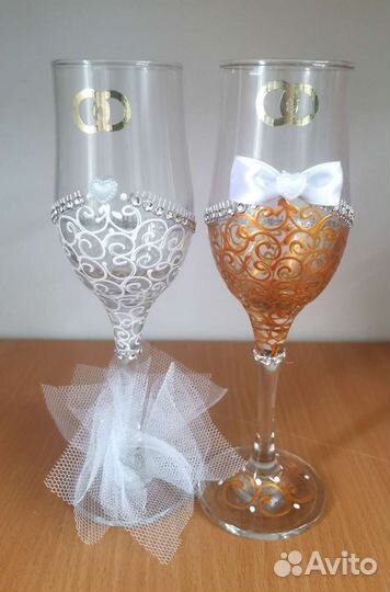 Свадебные бокалы