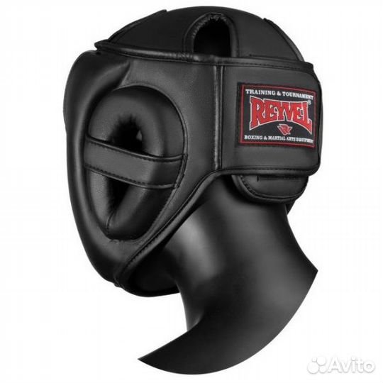 Шлем боксёрский тренировочный Reyvel, винил