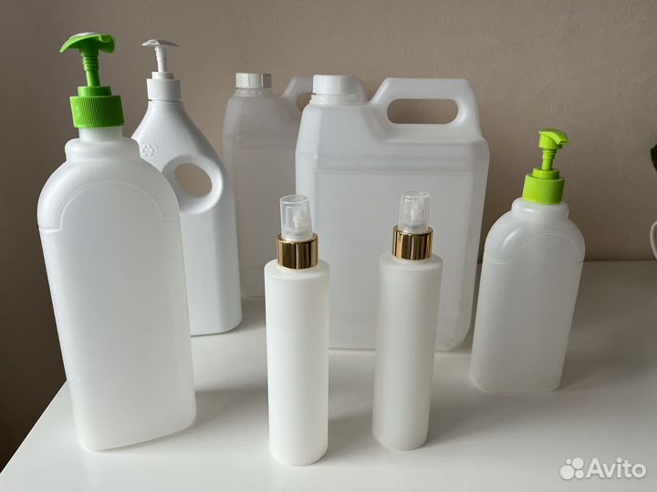 Пластик: канистра, бутылка, флакон спрей