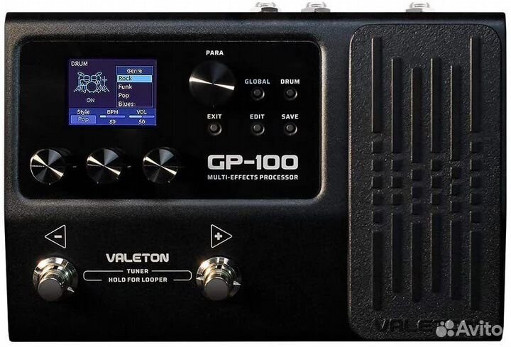 Valeton GP-100 гитарный процессор