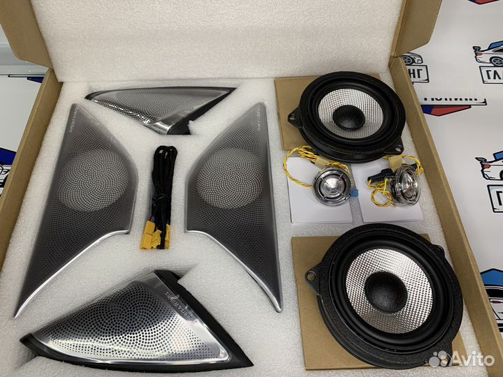 Динамики с сетками bowers wilkins BMW G30 G38