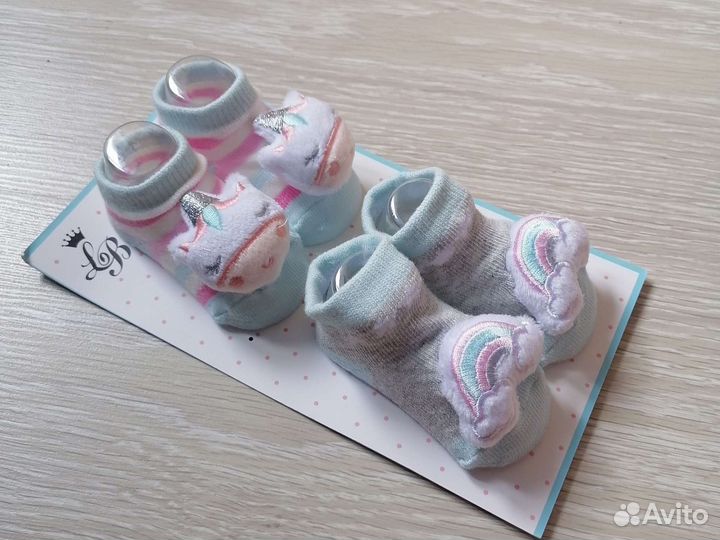 Носочки для новорожденных