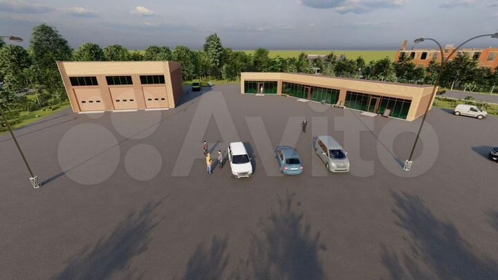 Автосервис / мойка / магазин 900 м² более 7000 авт