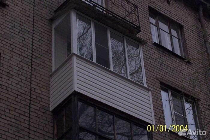 Остекление балкона, лоджии