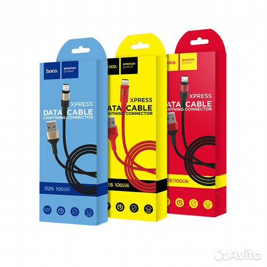 Кабель Hoco X26 (Lightning)