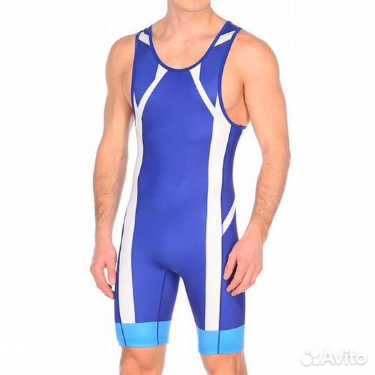 Р. 2XL, Рост 190 см Трико борцовское asics