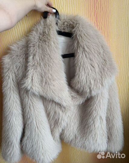 Искусственная шуба под норку трендовая