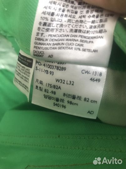 Джинсовые шорты levis