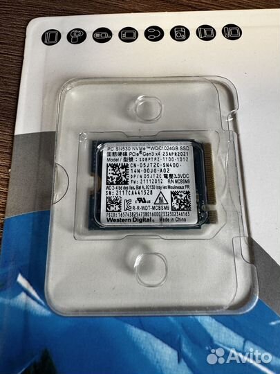 Western Digital WD SN530 M2 2230 SSD 1TB и 512GB