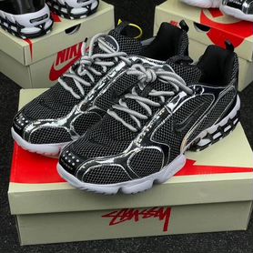 Кроссовки nike air zoom spiridon cage 2 silver