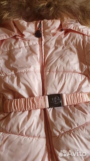 Зимний комбинезон для девочки 74 80 Moncler
