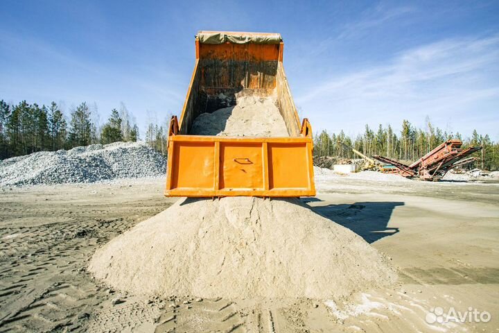 Отсев щебня с доставкой