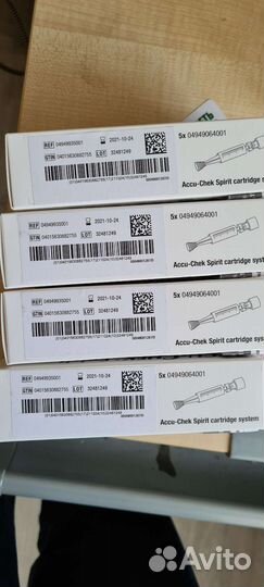 Картриджи accu chek