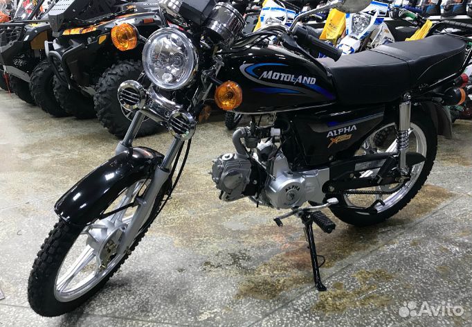 Мопед motoland Альфа 11 PRO-sport