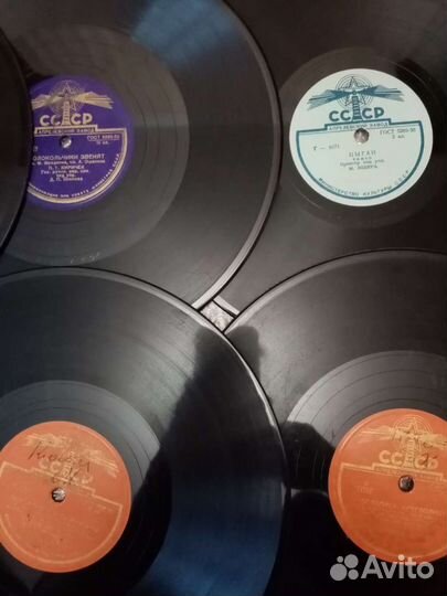 Пластинки для патефона