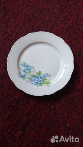Тарелки ддя вторых блюд СССР