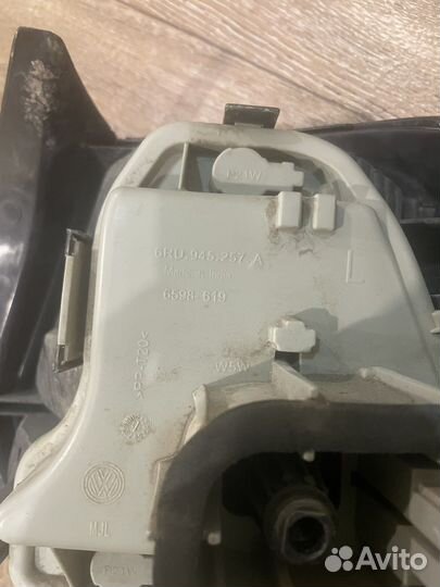 Задние фонари polo sedan