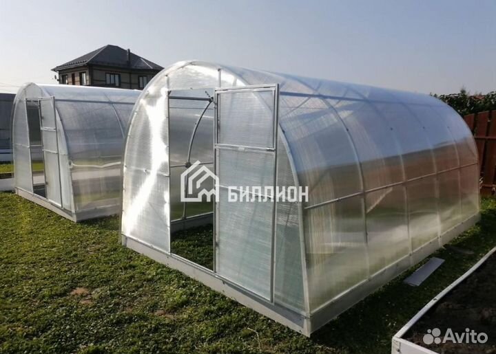 Теплица арочная размером 3*5 м