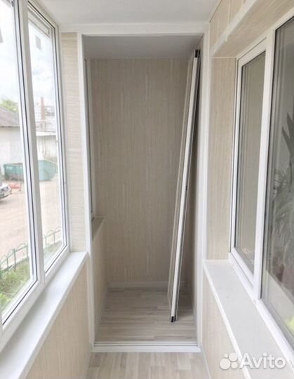 Лоджия теплый пвх профиль