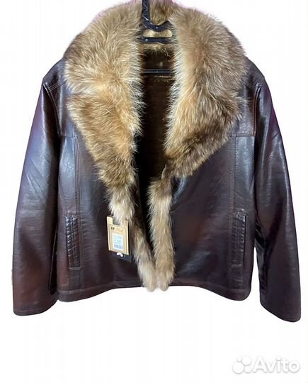 Дубленка мужская зимняя