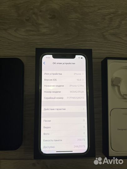 iPhone 12 pro 256gb