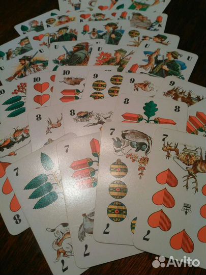 Игральные карты винтаж