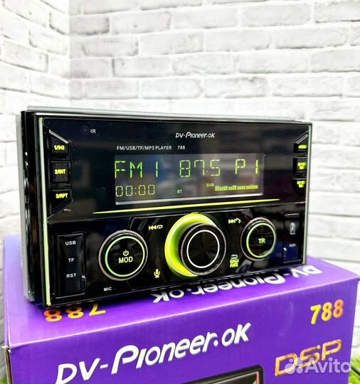 Автомагнитола DV Pionner Ok 788 DSp Bluetooth