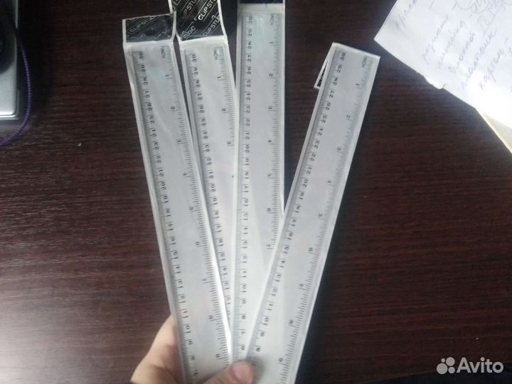 Пенал и линейки