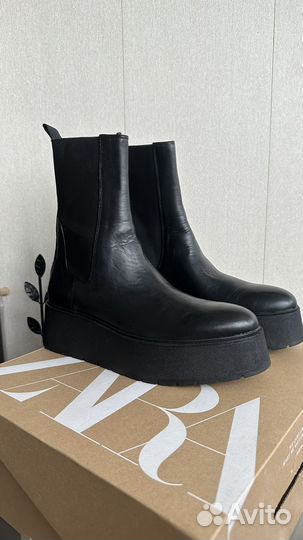 Ботинки женские zara 40 размер