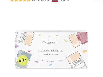 Набор топ ароматов Tiziana Terenzi 8 шт., оригинал, Магадан
