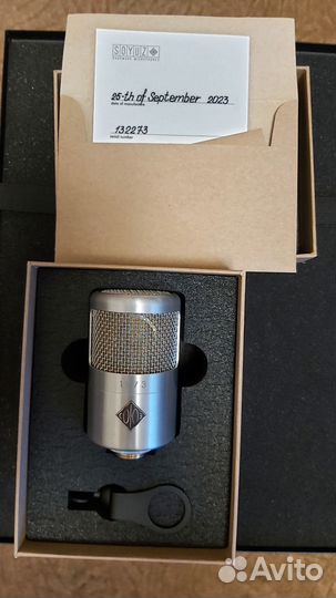 Микрофон Soyuz (союз) 1973