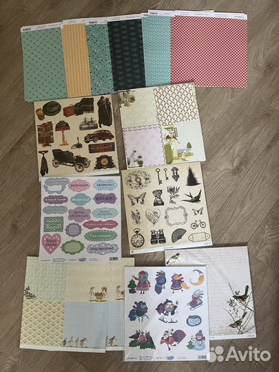 Бумага для скрапбукинга