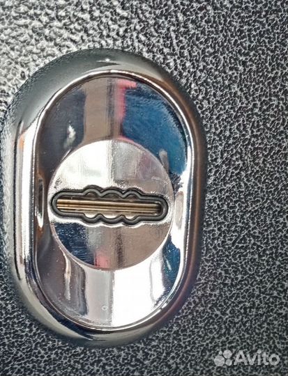 Дверь входная с зеркалом