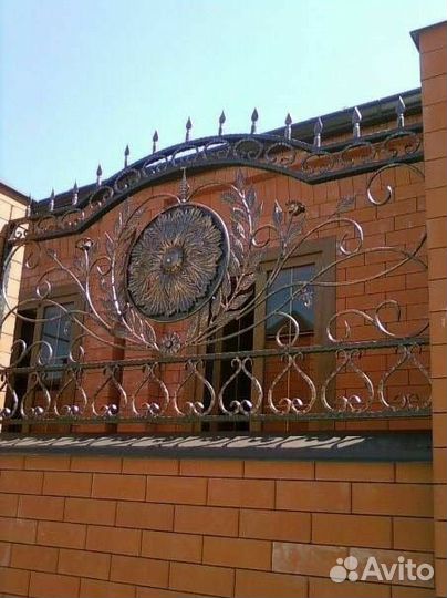 Кованый забор