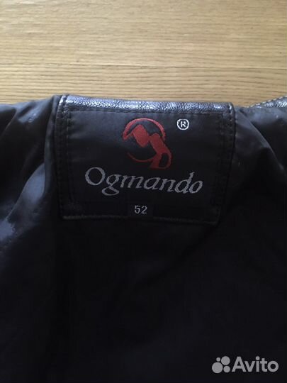 Эко-кожаная куртка мужская